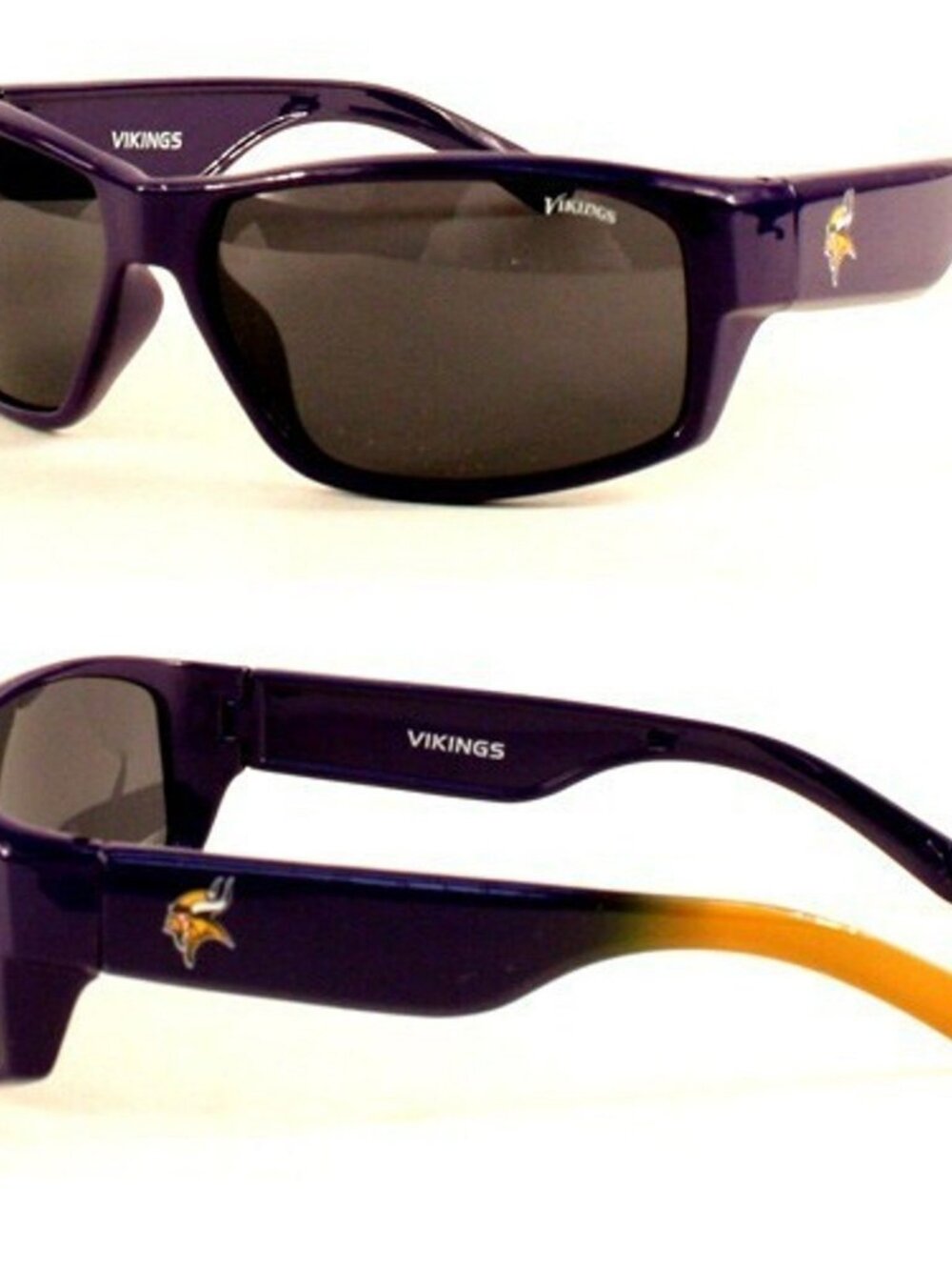 Minnesota Vikings Polarized Sunglasses - Cholo Fade Style - Official NFL